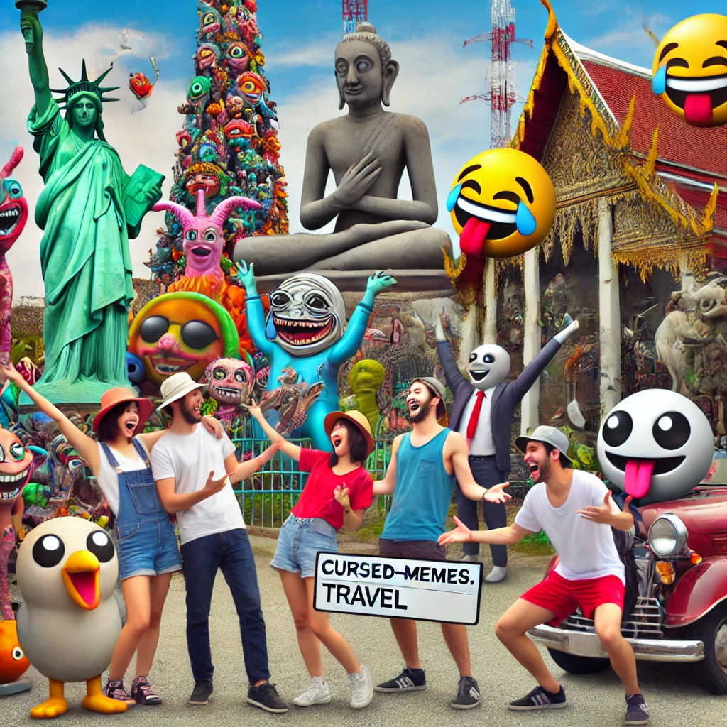 Travel with Cursed-Memes.com: How to Roam the World with a Smile