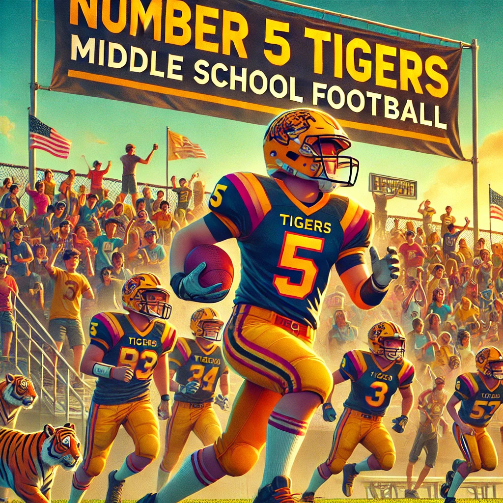  Number 5 Tigers Middle School Football: Shining Stars and Community Love